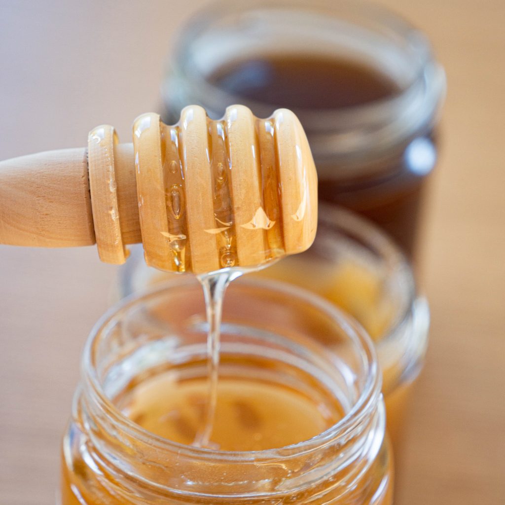 le miel, cuillère à miel 
