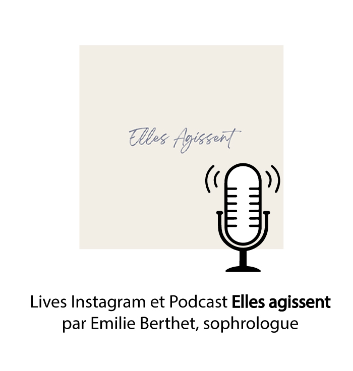 live et podcast pour Elles Agissent d'Emilie Berthet